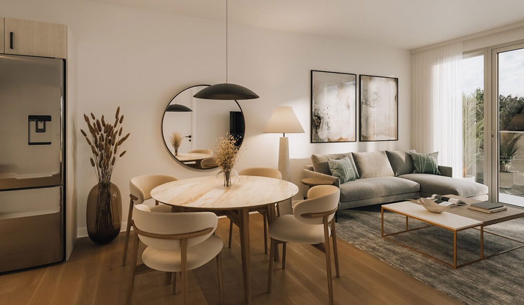 Appartements à Saint-Constant avec des espaces de vie modernes